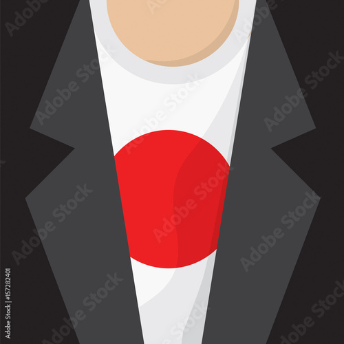 I Love JapanT-Shirt Vector Illustration
