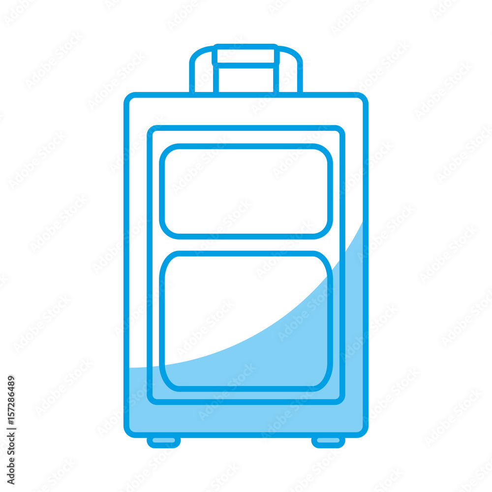 travel suitcase icon over white background. vector illustration travel suitcase icon over white background. vector illustration