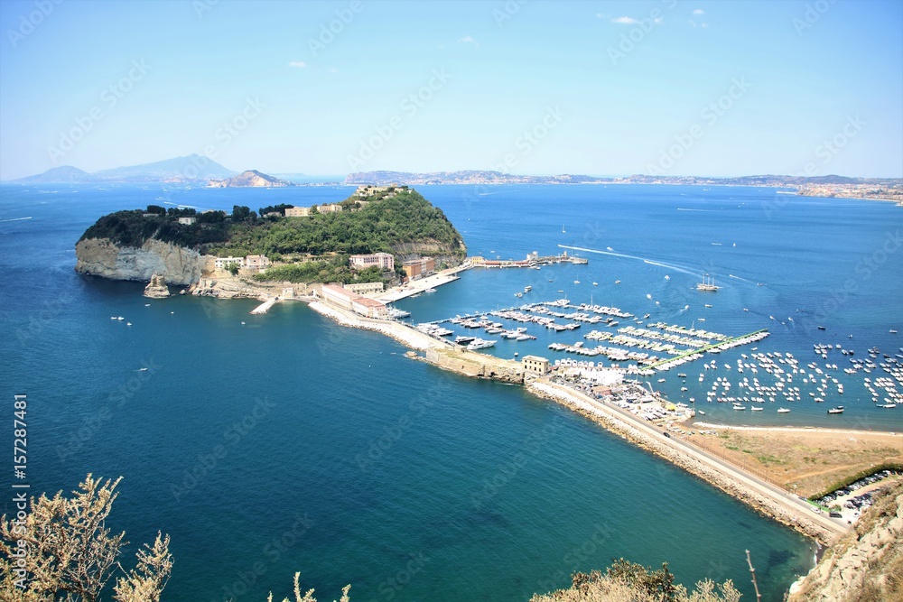 Naples coastline at Posillipo