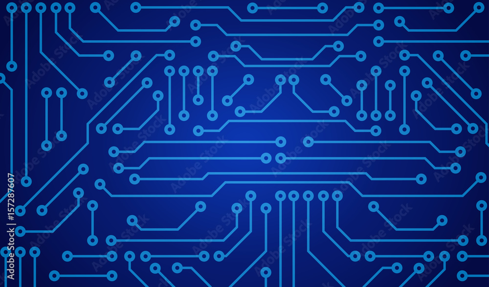 blue circuit board concept background blue circuit board concept background