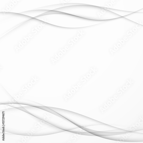 Abstract document layout with swoosh lines