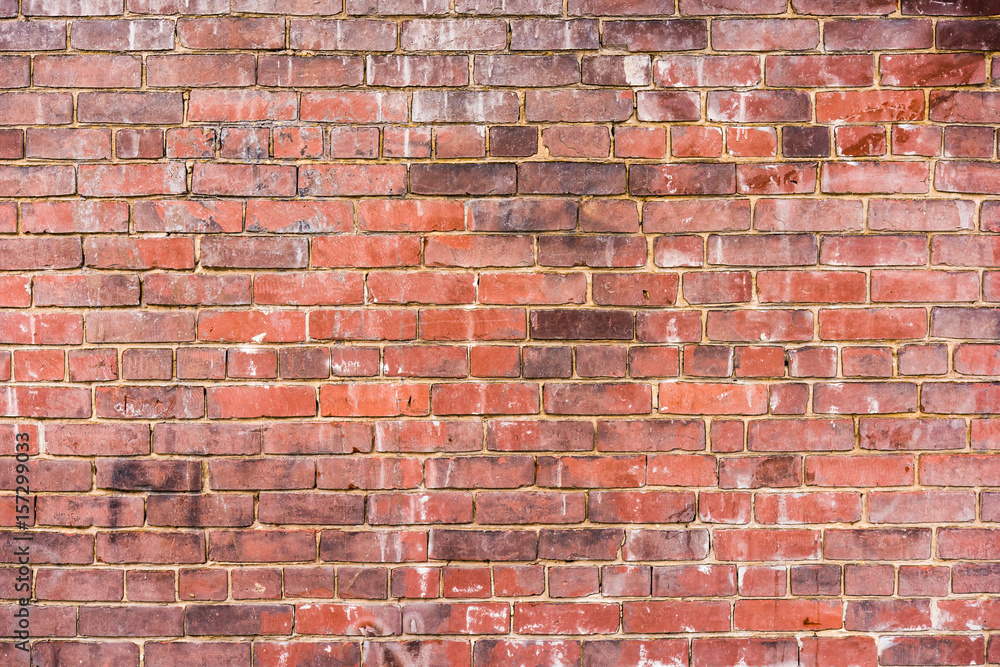 Naklejka premium Red Brick Wall