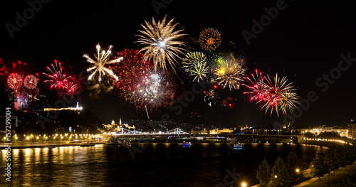Feuerwerk Budapest