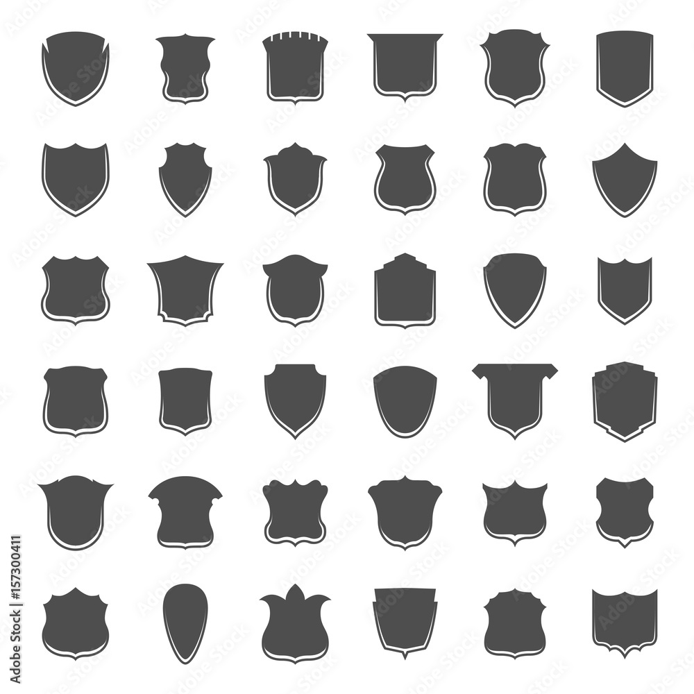 Guarantee Shield Banners vector big Collection Guarantee Shield Banners vector big Collection