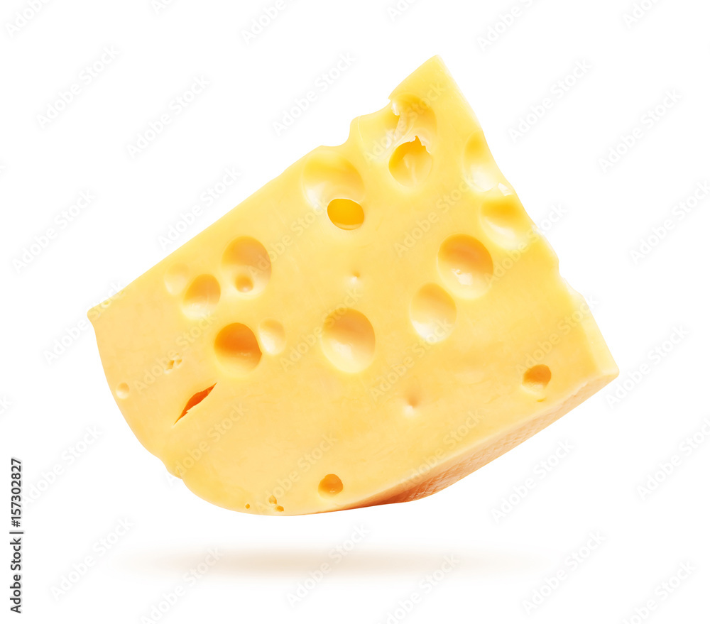 Cheese isolated on white Cheese isolated on white