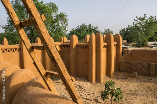 The House of King Coulibaly, King of the Bambara Empire of Ségou, Mali photo