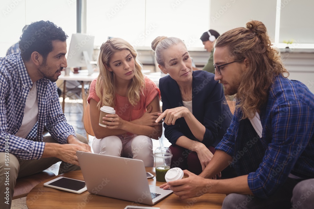 Creative team meeting in a modern studio - DripTwinz