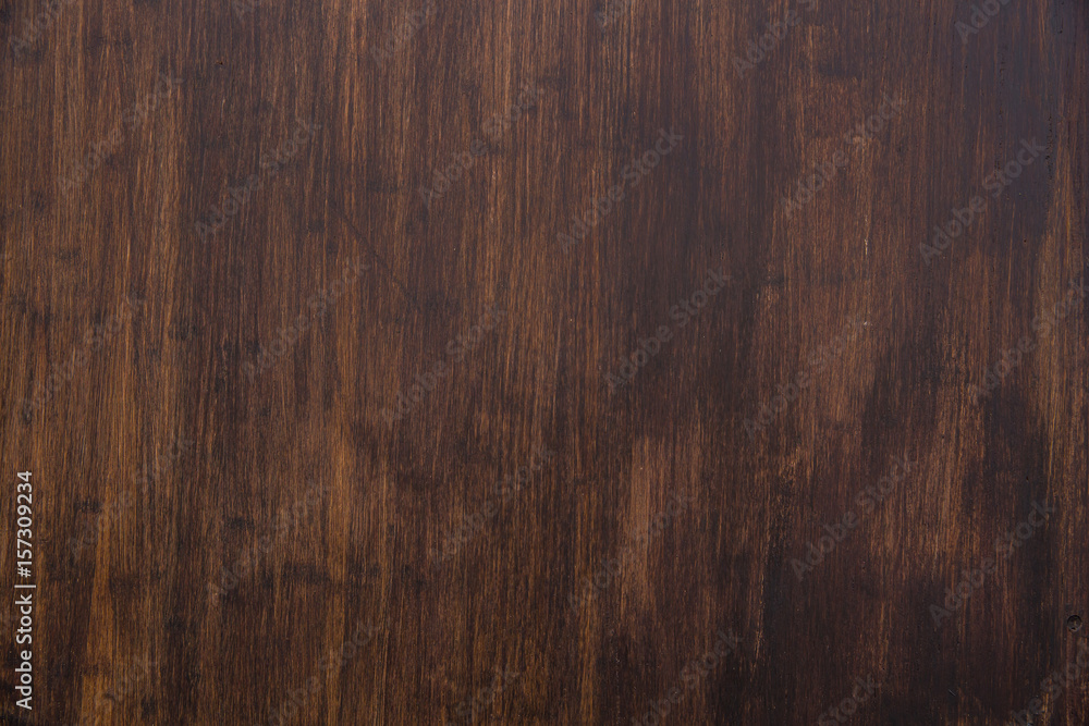 dark brown paint shellac coat wood tone nature wallpaper background. Stock  Photo