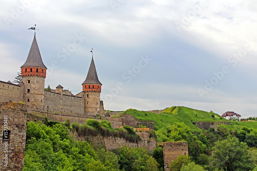 Kamianets-Podilskyi Castle is a former Ruthenian-Lithuanian castle and a later three-part Polish fortress located in the historic city of Kamianets-Podilskyi  Ukraine