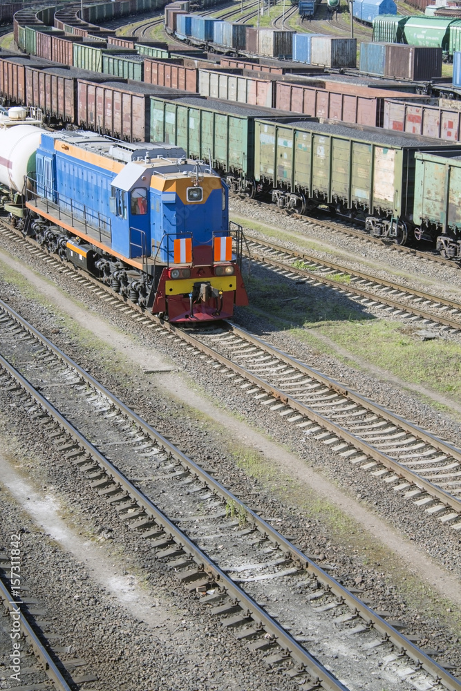 Naklejka premium and tanks with liquefied