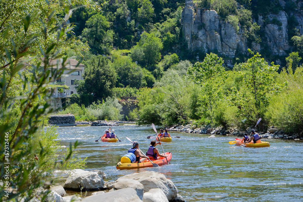 Canoë en Ardèche