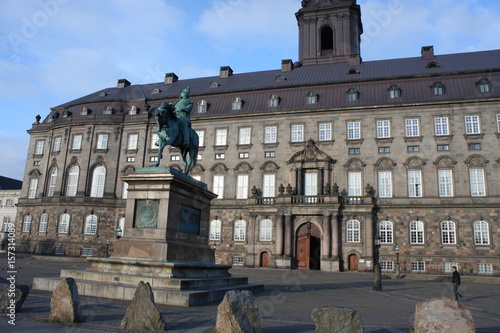 statue of Frederik VII in Copenhagen, the capital city of Denmark