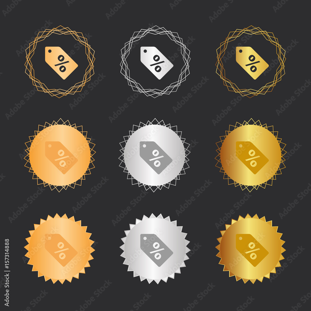 Rabatt - Bronze, Silber, Gold Medaillen Rabatt - Bronze, Silber, Gold Medaillen