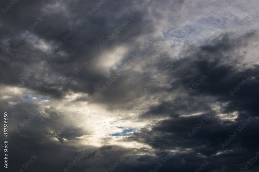 The Sky atmosphere And cloud before rain