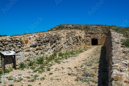 zambujal fort Ericeira Portugal. photo