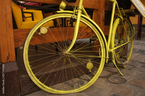 Decorative Vintage Model Old Bicycle