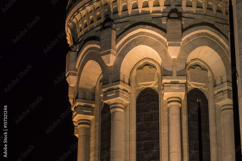 Lyon la nuit - Rhône.