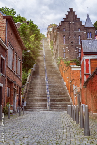 Fotografie Montagne de Bueren, Liege, Belgium