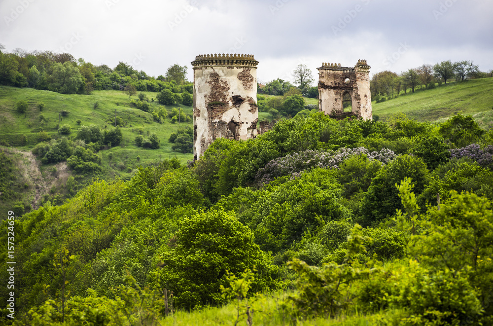 Fototapeta premium old castle ruins