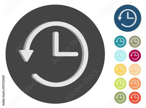 3D Icons - Zeitumstellung