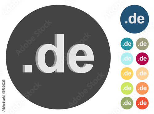 3D Icons - .de Domain
