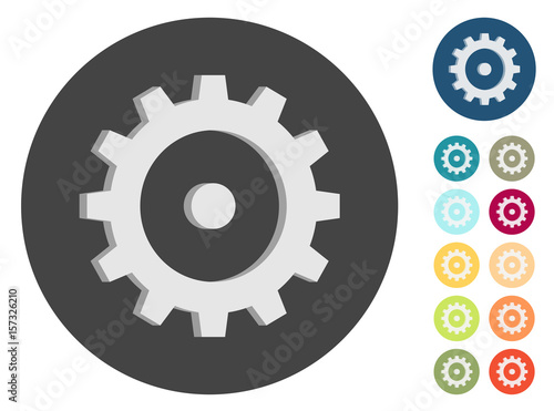 3D Icons - Zahnrad - Bearbeiten