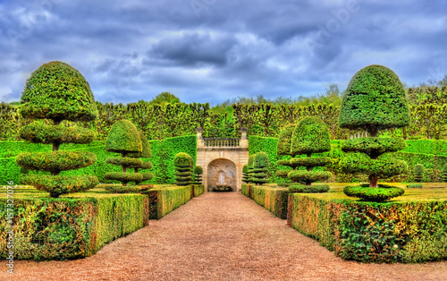 Fototapeta Garden of the Chateau de Villandry - the Loire Valley, France
