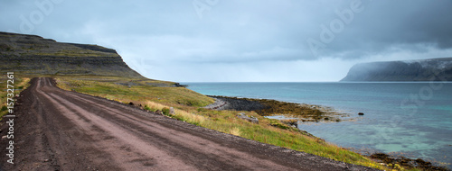 Iceland Westfiord on route 60