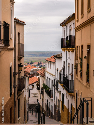 Narrow street of Trujillo, Spain