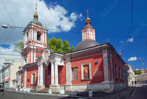 Church of St. Nicholas in Podkopayevsky Lane in the Moscow