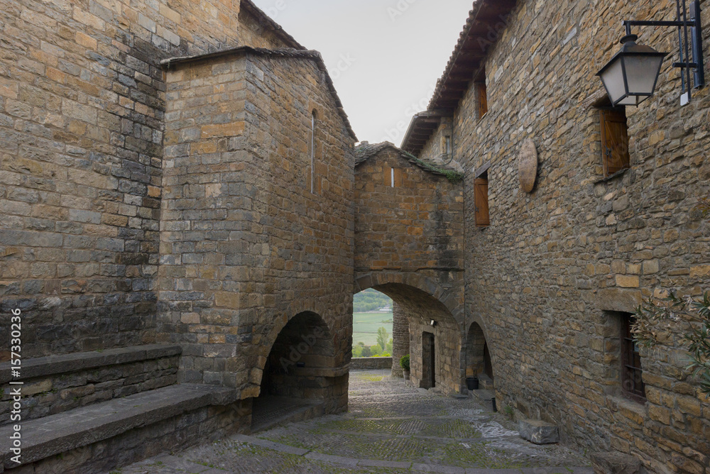By the town of Ainsa in the province of Huesca By the town of Ainsa in the province of Huesca