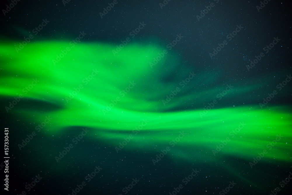 Northern lights. Abstract.