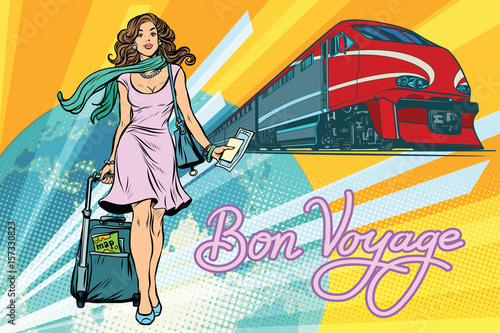 Railroad passenger train, Bon voyage