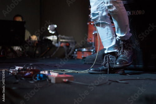 Palco show de música photo