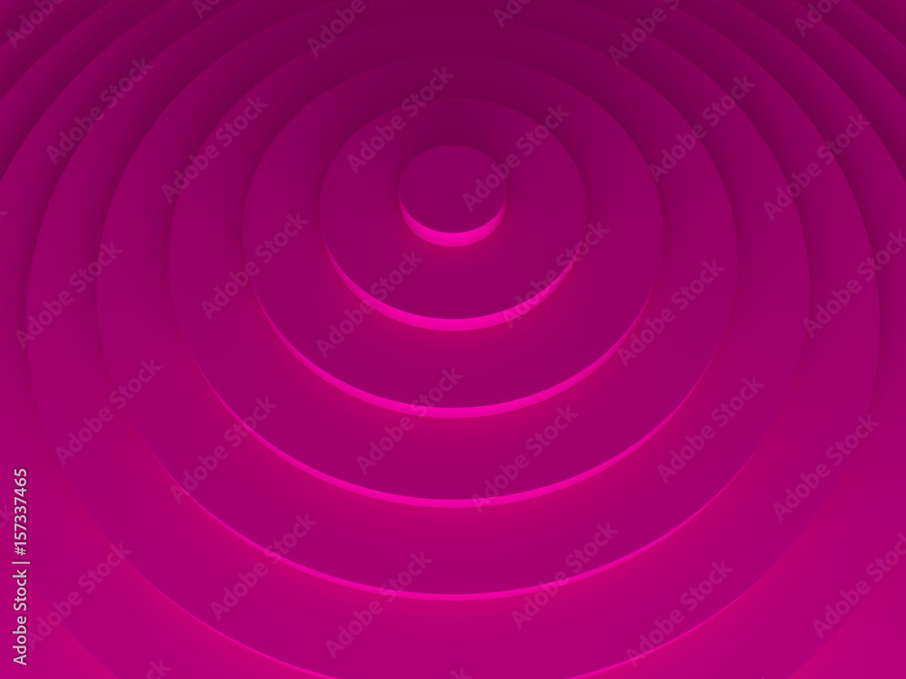 Pink circular abstract pattern for web template background, brochure cover or app. Material style. Geometric 3D illustration. Pink circular abstract pattern for web template background, brochure cover or app. Material style. Geometric 3D illustration.