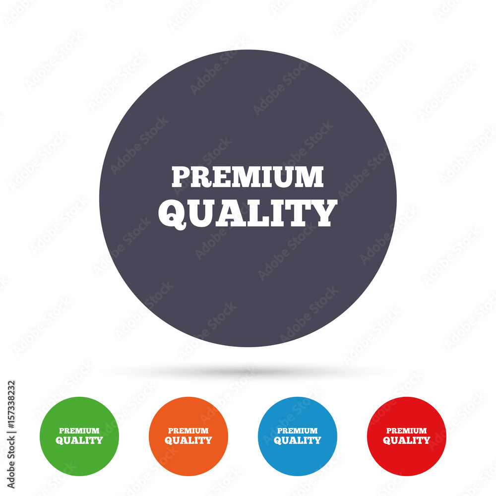 Premium quality sign icon. Special offer symbol. Premium quality sign icon. Special offer symbol.