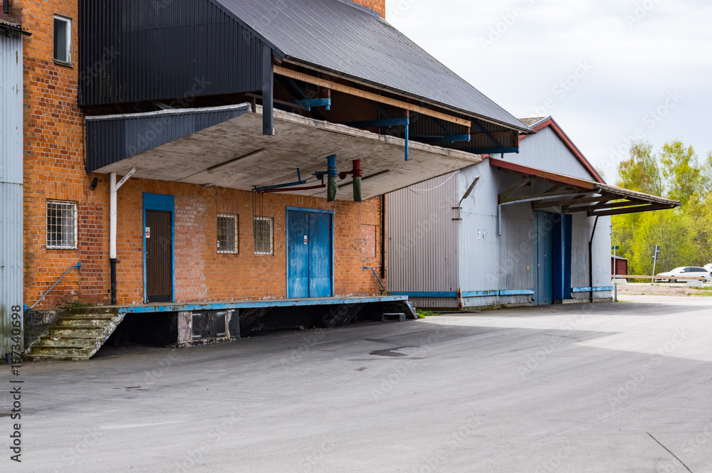 Naklejka premium Lastbryggan