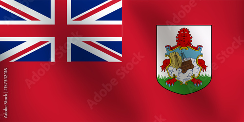 Flag of Bermuda - Vector Illustration