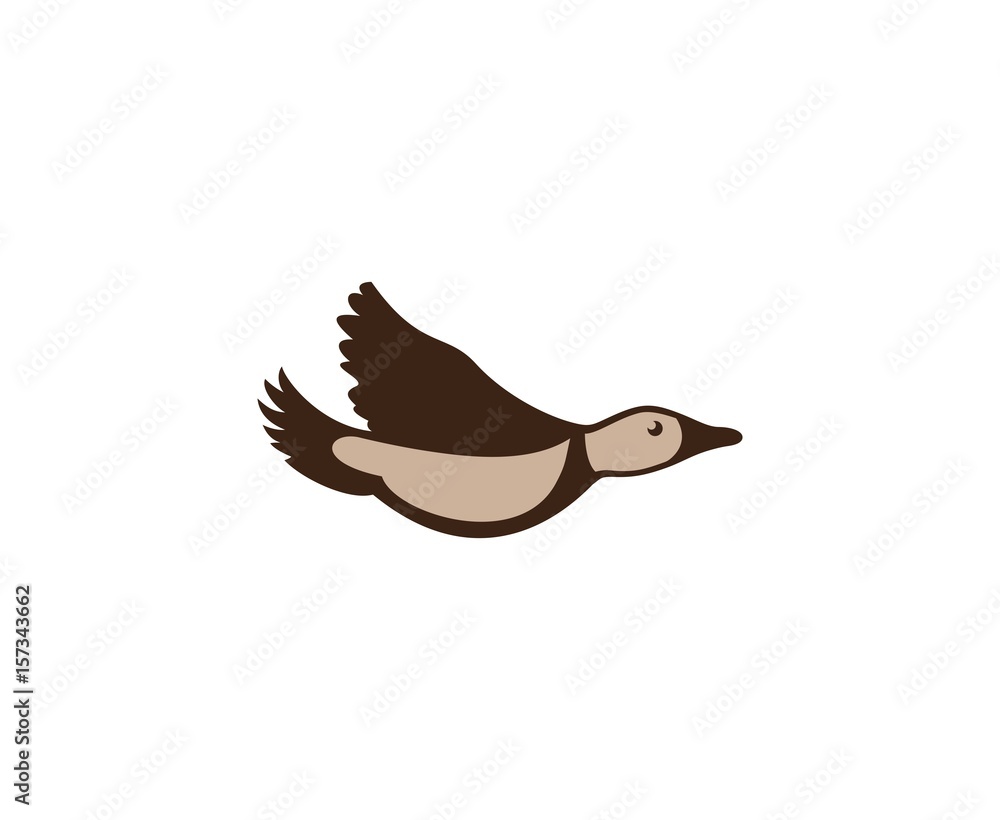 Fototapeta premium Duck logo