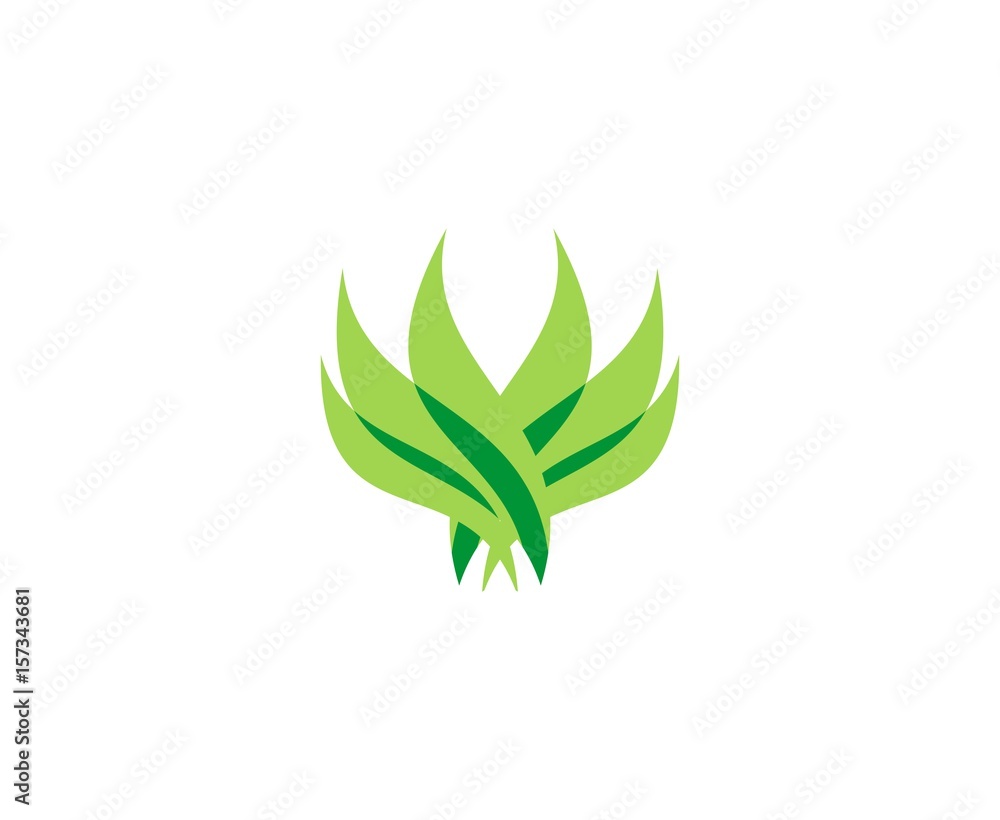 Leaf logo Leaf logo