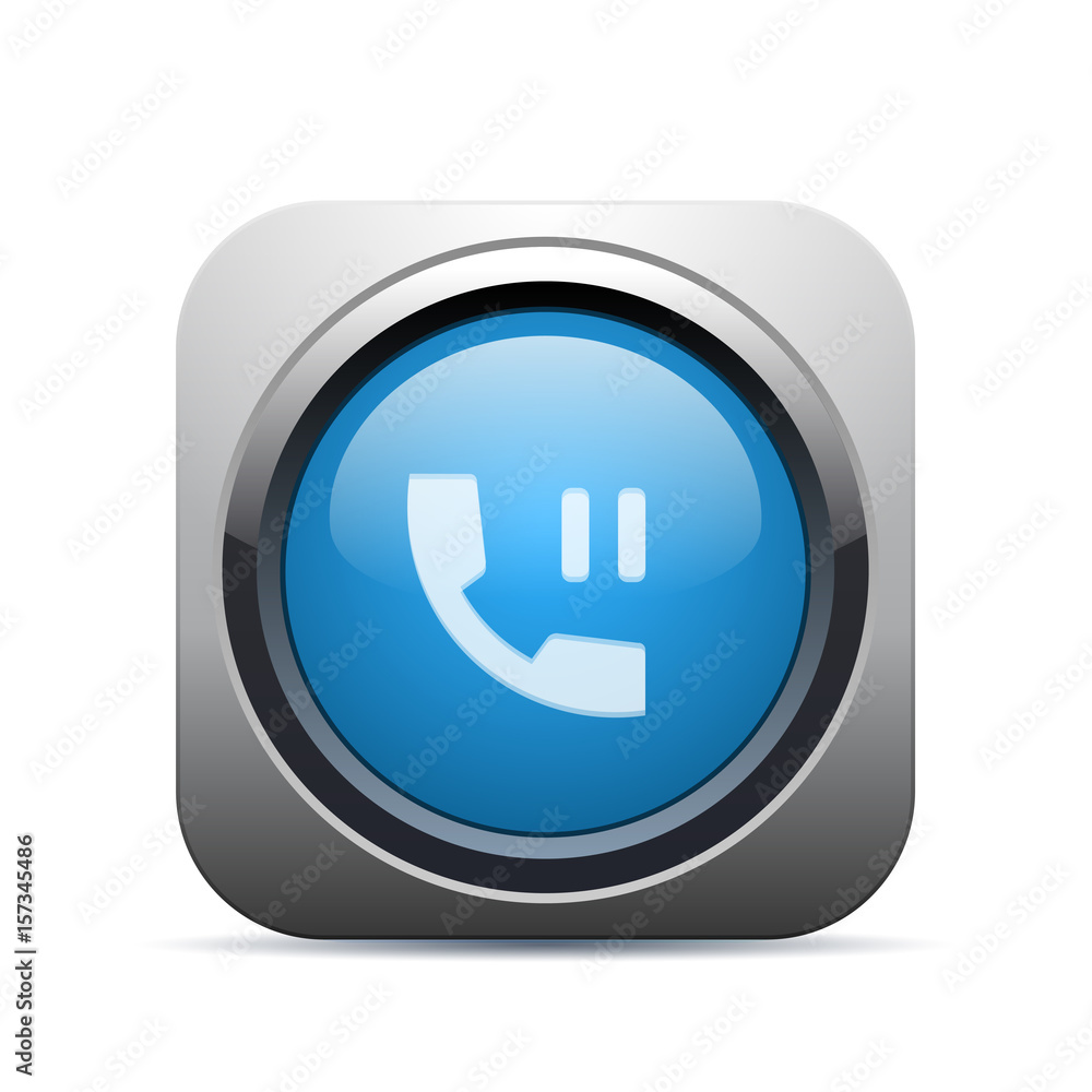 Square Push-Button - Vector Square Push-Button - Vector