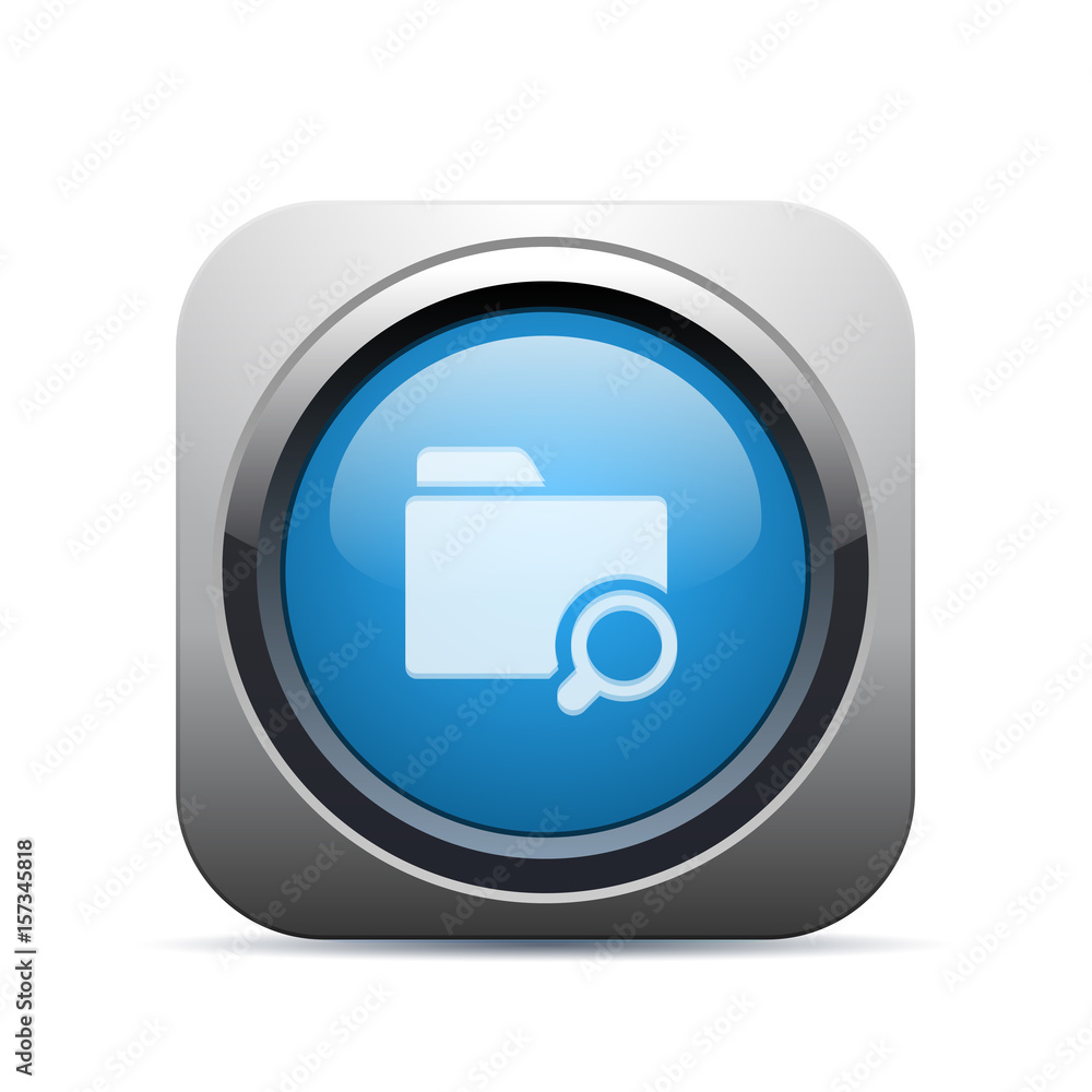 Square Push-Button - Vector Square Push-Button - Vector