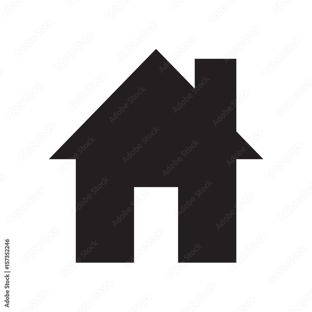 Home minimal style Icon vector Eps10 Home minimal style Icon vector Eps10