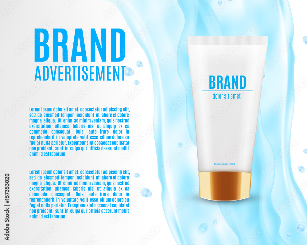 Cosmetic ads template Cosmetic ads template
