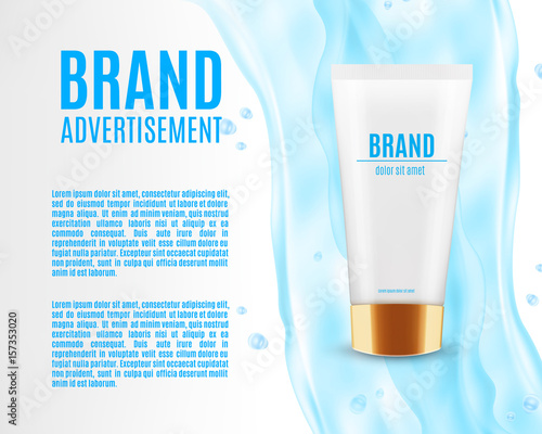 Cosmetic ads template