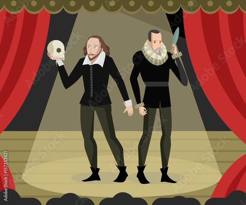 great spanish and english writers on theater stage