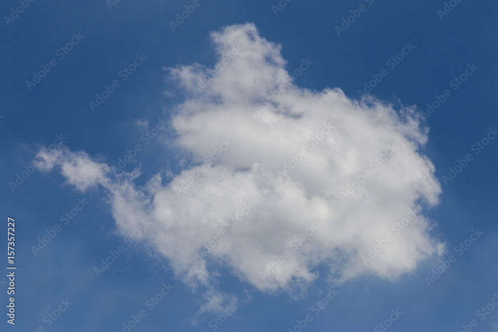 white cloud in the blue sky, background and texture white cloud in the blue sky, background and texture