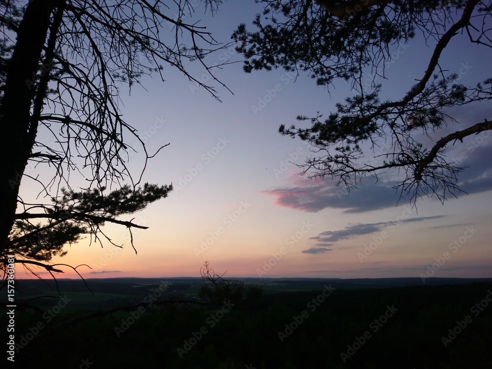 sunset in nature sunset in nature