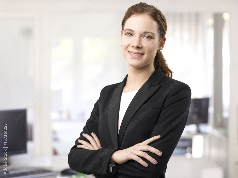 Confident young professional business woman portrait Confident young professional business woman portrait