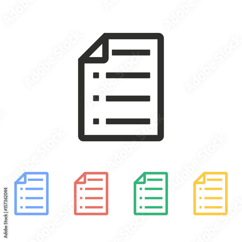 Clipboard - vector icon.